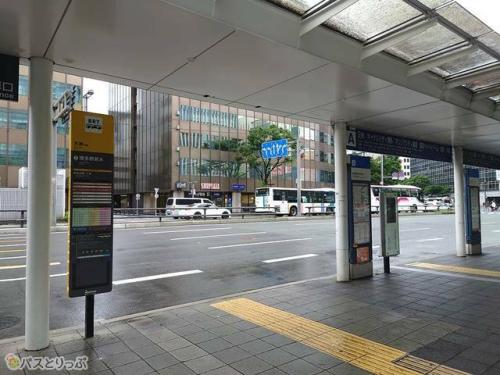 博多駅前Aバス停