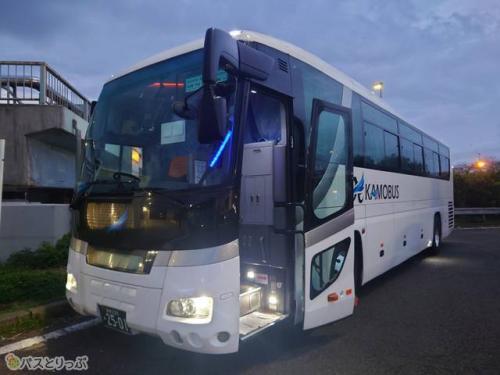 トイレ休憩で停車中
