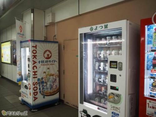 よつ葉乳業の自販機もあります。結構レア?.JPG