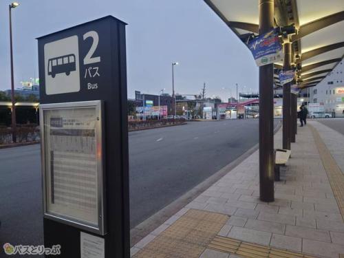 三島駅北口ロータリー2番乗り場