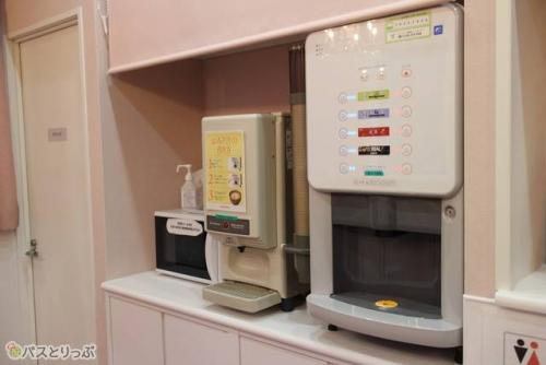 電子レンジ・ドリンクバー・お味噌汁