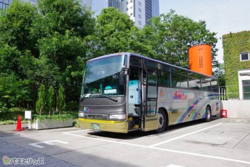 今回乗車したバス車両