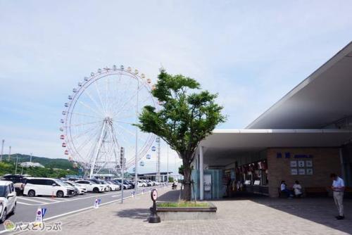 淡路SAでトイレ休憩