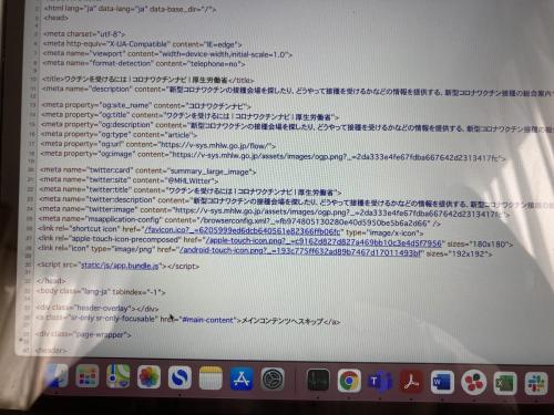 偽ワクチンサイト