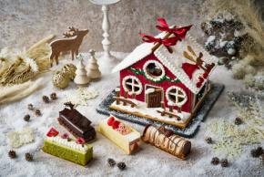ホテルグランヴィア京都：サンタの家をイメージして創作クリスマスケーキ、11月1日より予約受付スタート