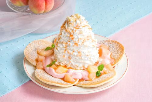 「白桃のパンケーキ」イメージ