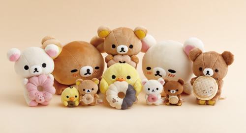 「リラックマ×ミスタードーナツ」シリーズ商品イメージ