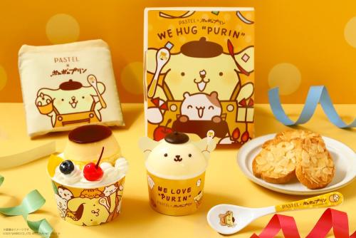 パステル×ポムポムプリン第2弾コラボレーションメニューのイメージ