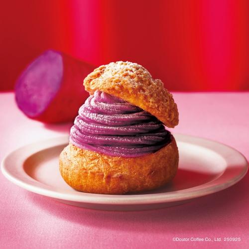 新作「沖縄県産紅芋のシューモンブラン」イメージ