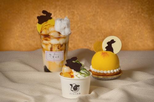 ホテルオークラJRハウステンボスの2025年お月見スイーツイメージ