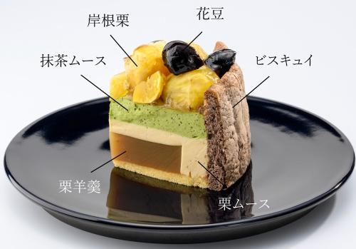 ケーキ「栗ひろい」イメージ