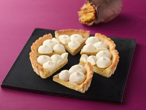「6Pクリームスイートポテトタルト」税込み希望小売価格は397円（沖縄県のみ496円）