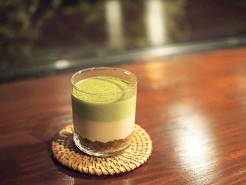 「出雲抹茶とエスプレッソのレアチーズケーキ」イメージ