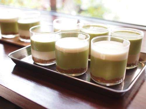 「出雲抹茶とエスプレッソのレアチーズケーキ」イメージ