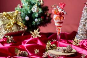 ストリングスホテル 名古屋:シリーズ67作品目 ショートケーキをイメージした大人のご褒美パフェ、11月14日より登場