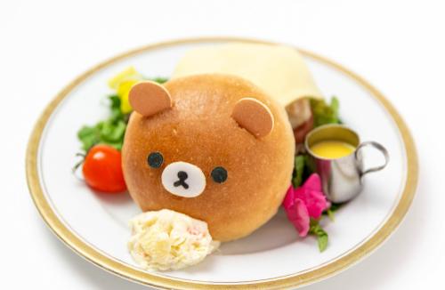 「チャイロイコグマのハンバーガープレート」税込み2,200円