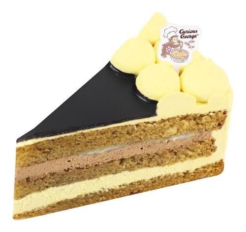 「おさるのジョージ/幸せ!バナナのミルキーチョコケーキ」イメージ