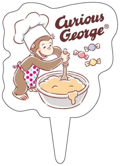 「おさるのジョージ/幸せ!バナナのミルキーチョコケーキ」イメージ