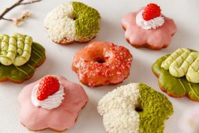 東京都：「RACINES DONUT ＆ ICE CREAM」春季限定ドーナツ「苺＆抹茶 桜ドーナツコレクション」4種を3月16日より展開