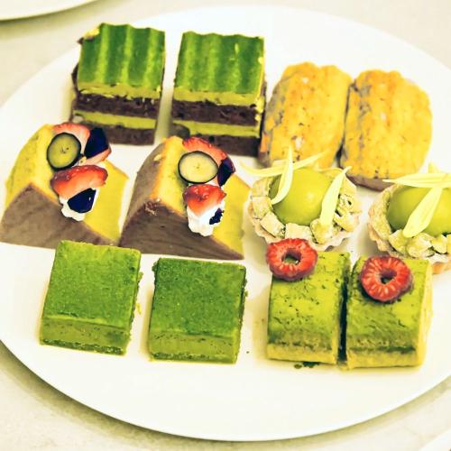 「新緑の奈良を楽しむ 抹茶プレミアムアフタヌーンティー」イメージ