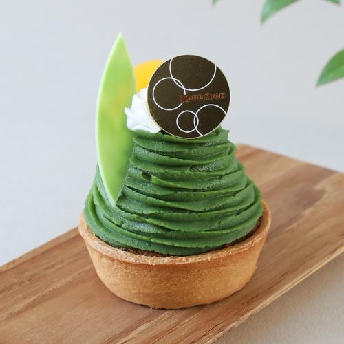 「ブールミッシュ」の「抹茶のモンブラン」756円