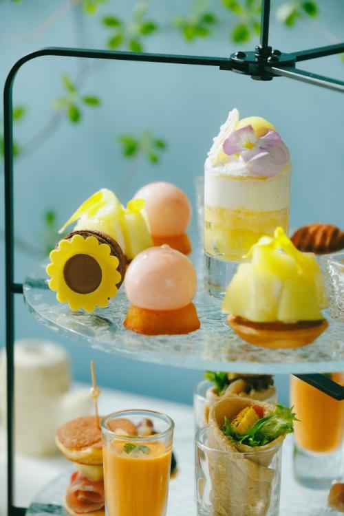 「夏庭のアフタヌーンティー」イメージ