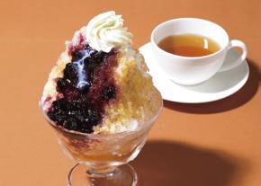 銀座コージーコーナー：ほうじ茶×カシスの”ケーキ仕立て”かき氷などカフェ・レストラン併設店に5月22日より登場