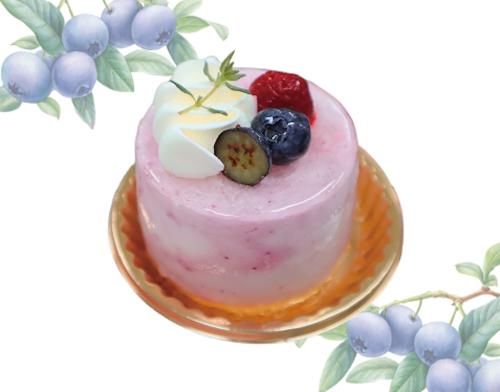 「ベリーヨーグリーヌ」店内・税込み780円（サービス料含む）、テイクアウト・税込み680円