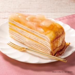 ドトールコーヒー：新作の夏果実ケーキ2種、6月25日より展開