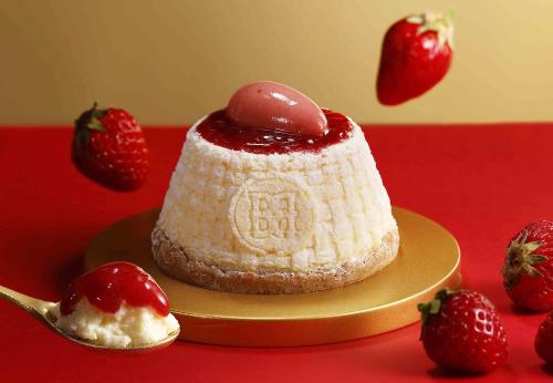 「あまおう苺のバターメルティチーズケーキ」イメージ