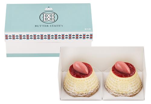「あまおう苺のバターメルティチーズケーキ」イメージ