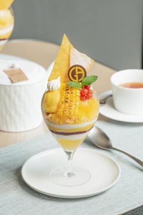 表参道：「アルマーニカフェ」夏の陽射しを感じるトウモロコシのパフェ、7月1日より1ヵ月限定展開