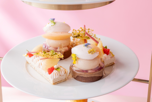 「ピーチ＆ティーセレクションアフタヌーンティー」イメージ