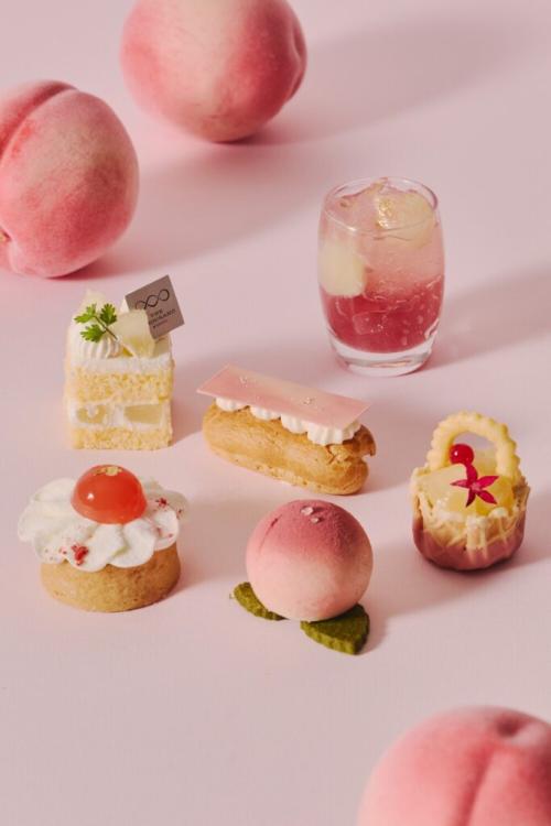 「ザ ピーチ シーズン パルフェ アフタヌーンティー」イメージ