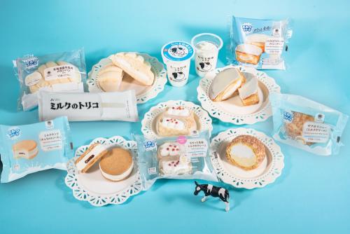 「ほっぺたとろける!ミルクスイーツ」キャンペーンの商品イメージ