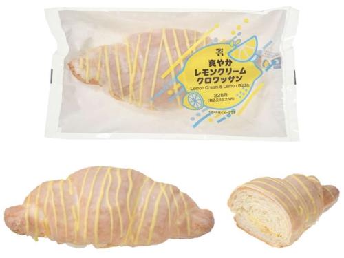8月4日より発売される「爽やかレモンクリームクロワッサン」税込み246円（関西、沖縄県除く）