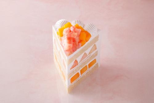 「エクストラスーパーダブルショートケーキ(マンゴー&ピーチ)」5,940円