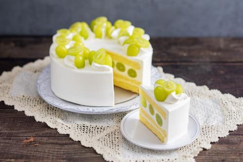 「シャインマスカットのショートケーキ」1ピース・税込み1,420円