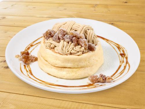 「和栗クリームのリコッタパンケーキ」通常サイズ・税込み1,780円