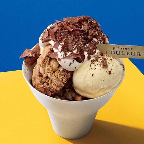 「パティスリークルール」のそごう横浜店限定「ブリオッシュとビスコッティのティラミスパフェ」2,251円