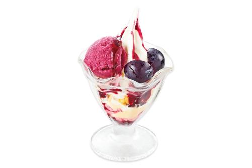 「ぶどうソフトクリーム」イメージ