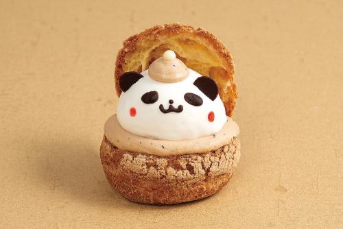 、「ロイヤルミルクティーのパンダシュークリーム」イメージ
