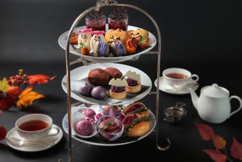 10月限定「ハロウィーンアフタヌーンティー」税込み4,200円(サービス料含む)