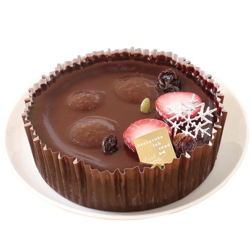 「有機チョコレートのクリスマスチーズケーキ・冷凍」参考価格・税込み3,974円
