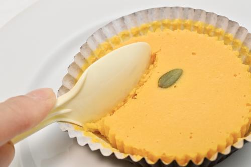 「濃厚なめらかかぼちゃチーズケーキ」イメージ