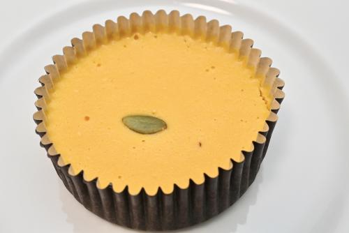 「濃厚なめらかかぼちゃチーズケーキ」イメージ