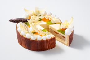 長野・軽井沢町：「旧軽井沢KIKYO」冬の森表現したクリスマスケーキ　販売期間通して限定10台