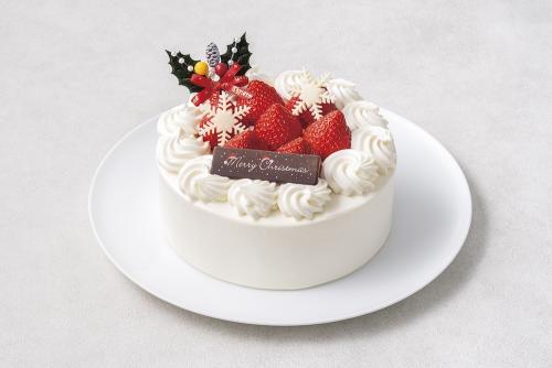 「クリスマスショートケーキ」4号・税込み4,500円〜