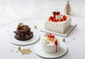 長崎県佐世保市：「ホテルオークラJRハウステンボス」ドーム型の切り株風チョコケーキなどクリスマスケーキ3種、12月13日まで予約受付中