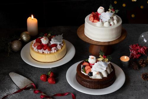「洋食とケーキ グラメル」2026年クリスマスケーキのイメージ